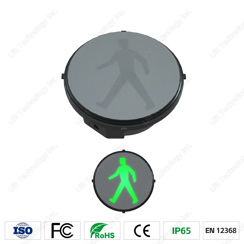 Blinking Green Traffic Light