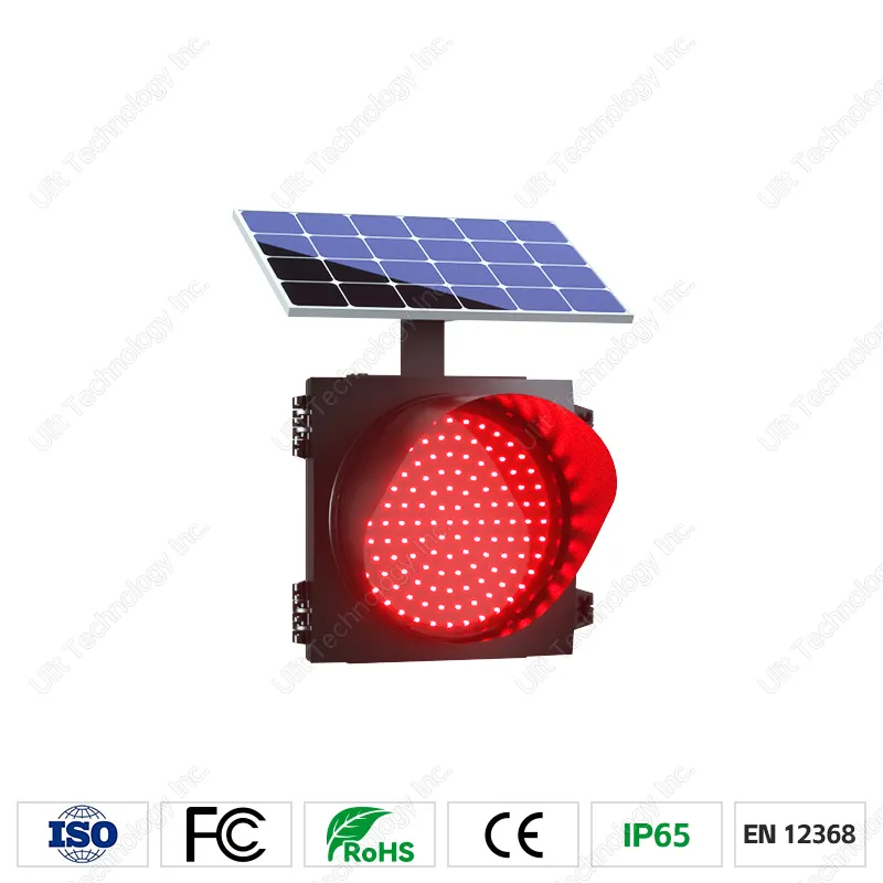 Flashing Red Signal Light