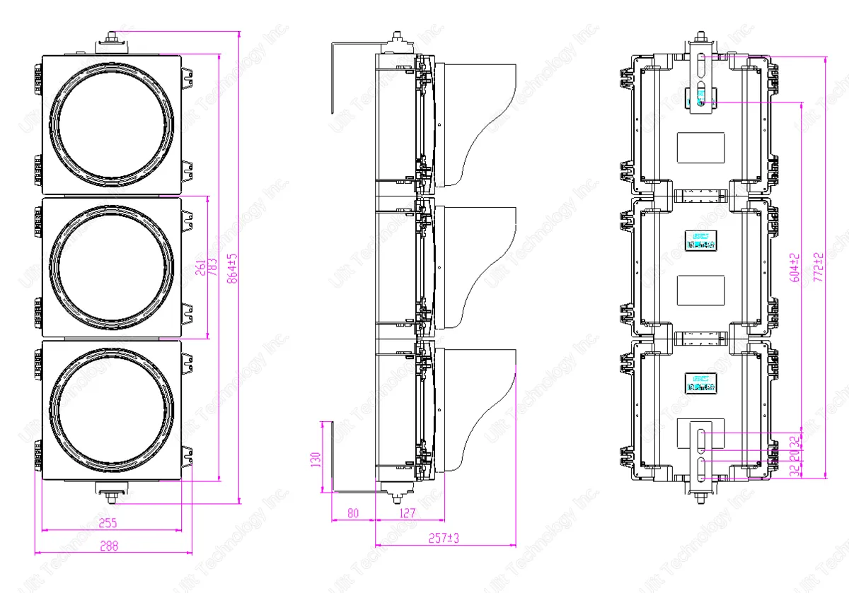 Street Signal Light Size Street Signal Light Size