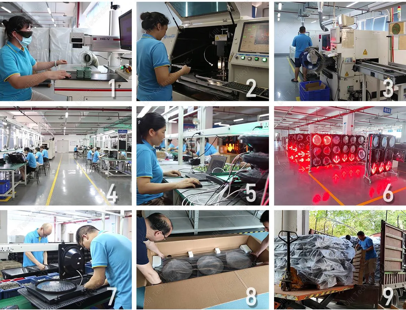 Green Signal Light Production Processes Green Signal Light Production Processes