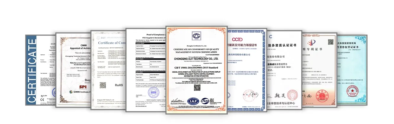 LED Display Panel Company Certificates LED Display Panel Company Certificates