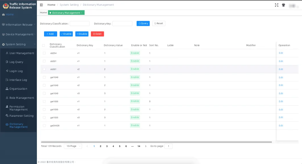 United Traffic Control- Traffic Information Release System Function 2 United Traffic Control- Traffic Information Release System Function 2